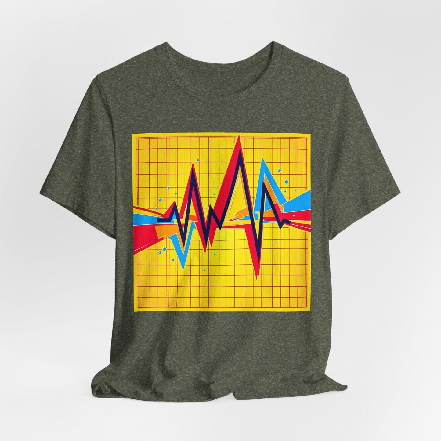 Pop Art ECG Unisex T-shirt