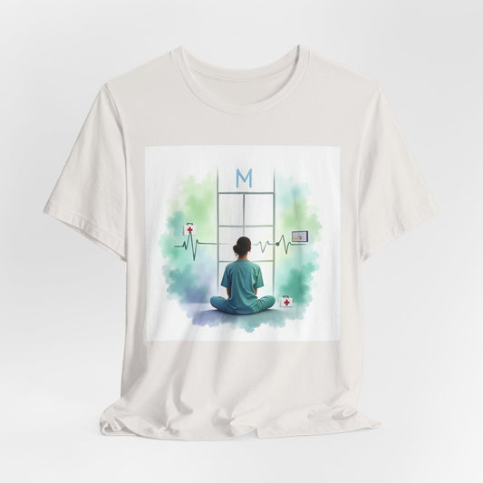 Hospital Nurse Watercolor Unisex T-shirt