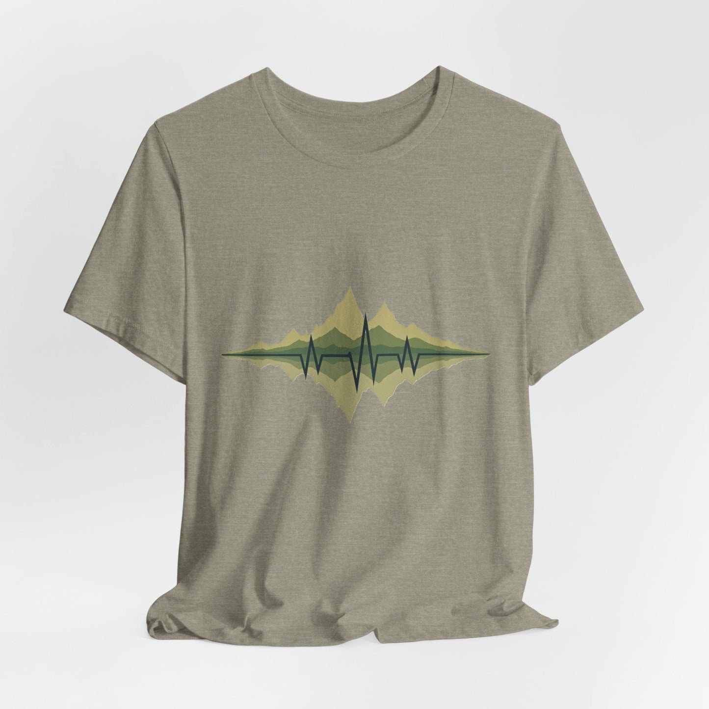 ECG Mountain Unisex T-shirt