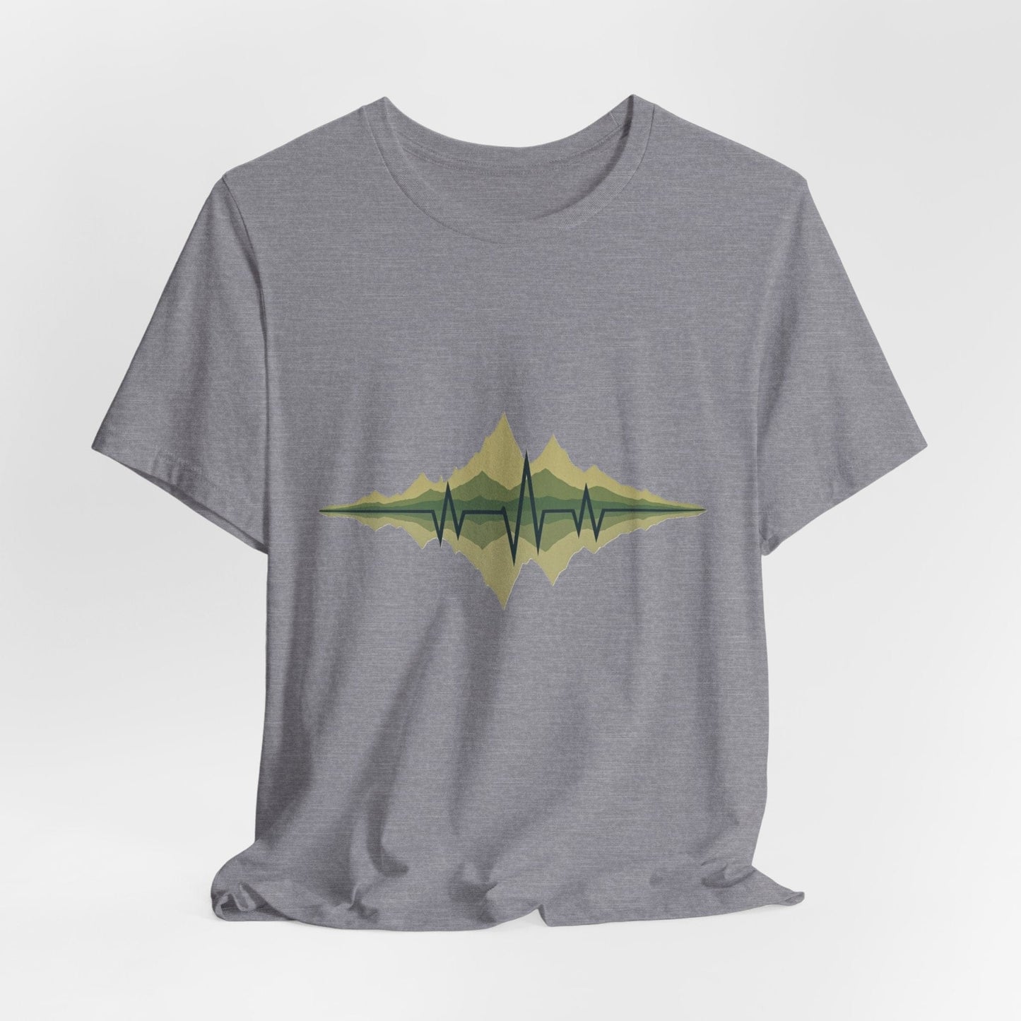 ECG Mountain Unisex T-shirt