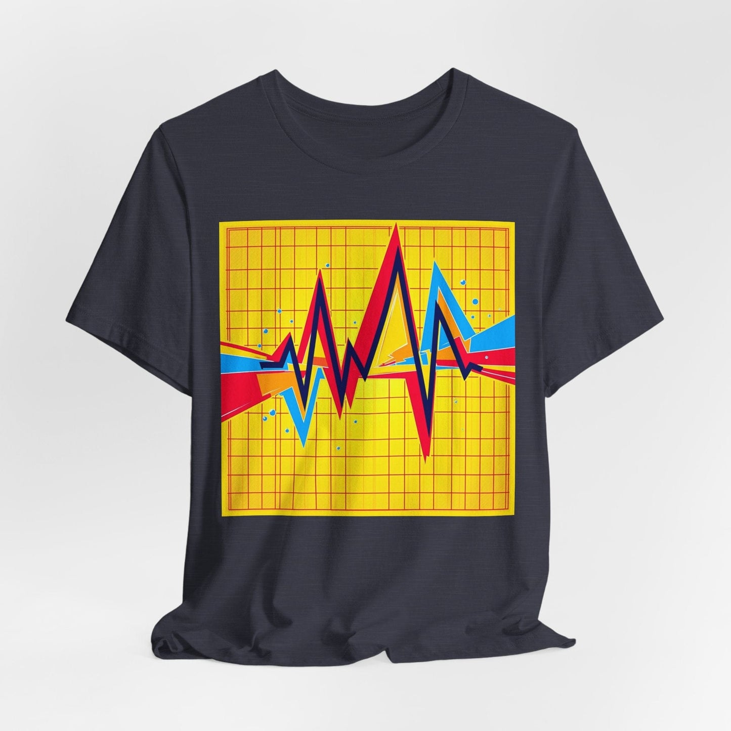 Pop Art ECG Unisex T-shirt