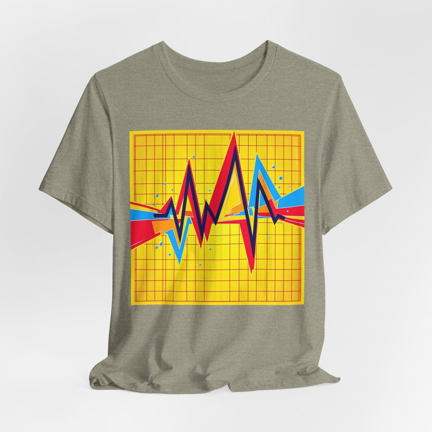 Pop Art ECG Unisex T-shirt